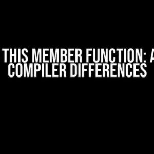 Explicit This Member Function: A Tale of Compiler Differences